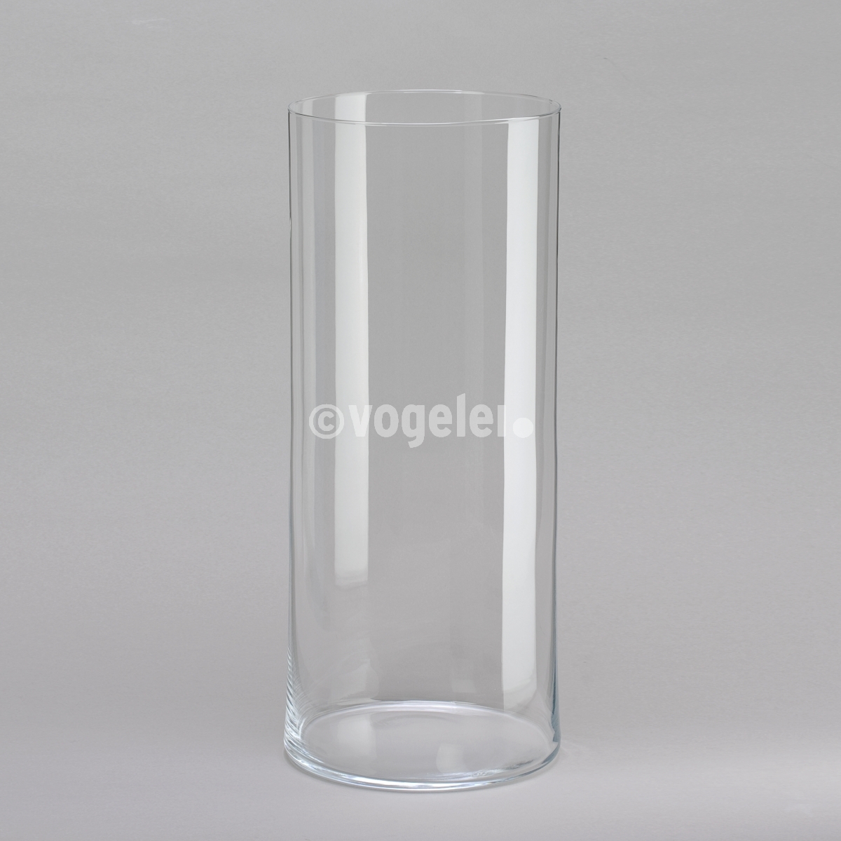 Glaszylinder, H 60 cm x D 25 cm, Klar