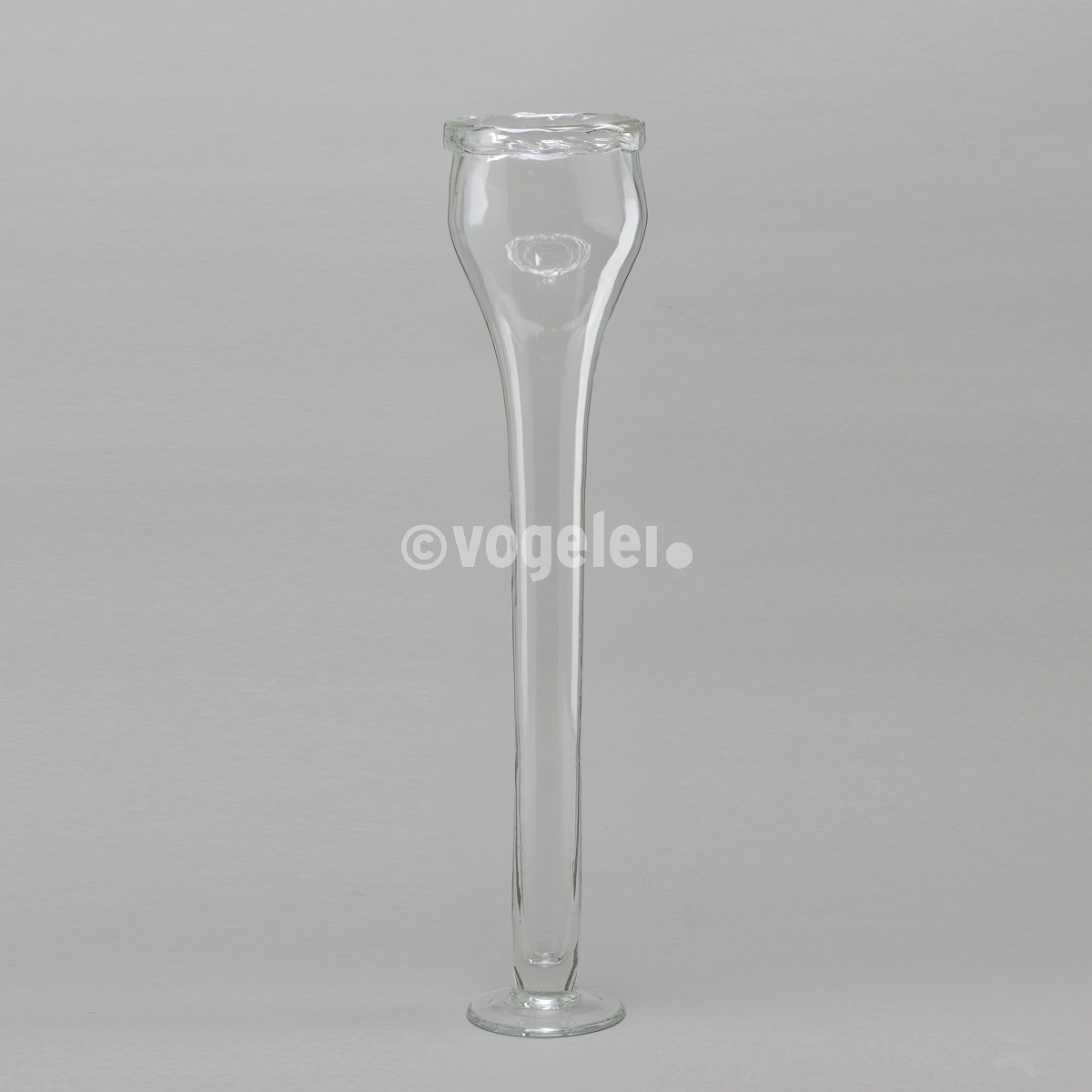 Tulpenvase 80, H 80 cm, Glas, Klar