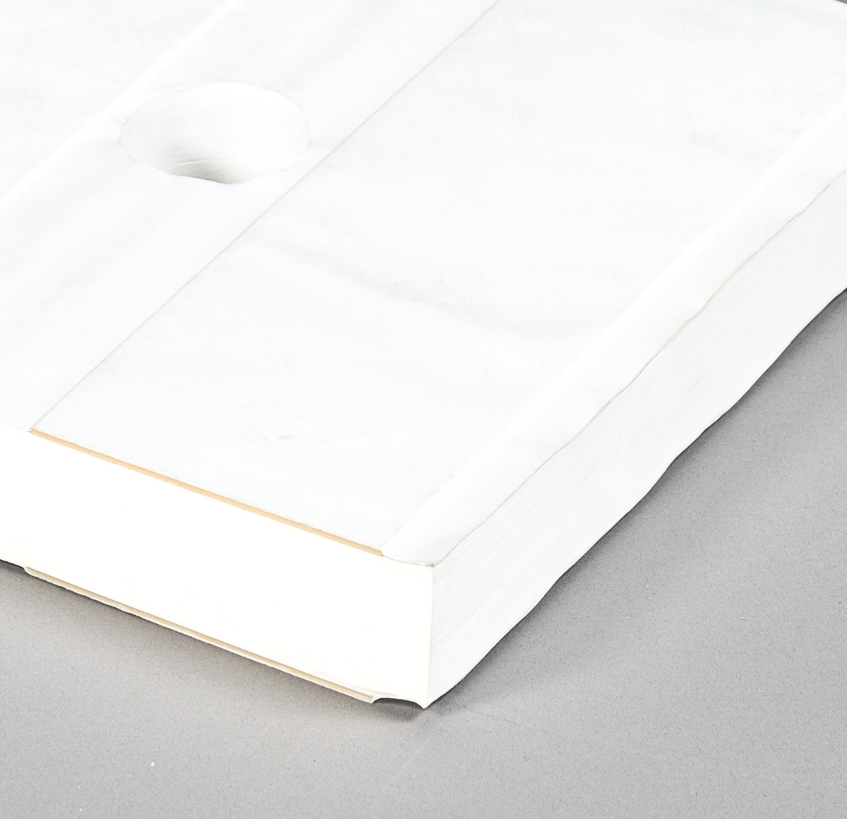 Raumteiler "Rush", H 91,5 x B 450 cm, Weiss;