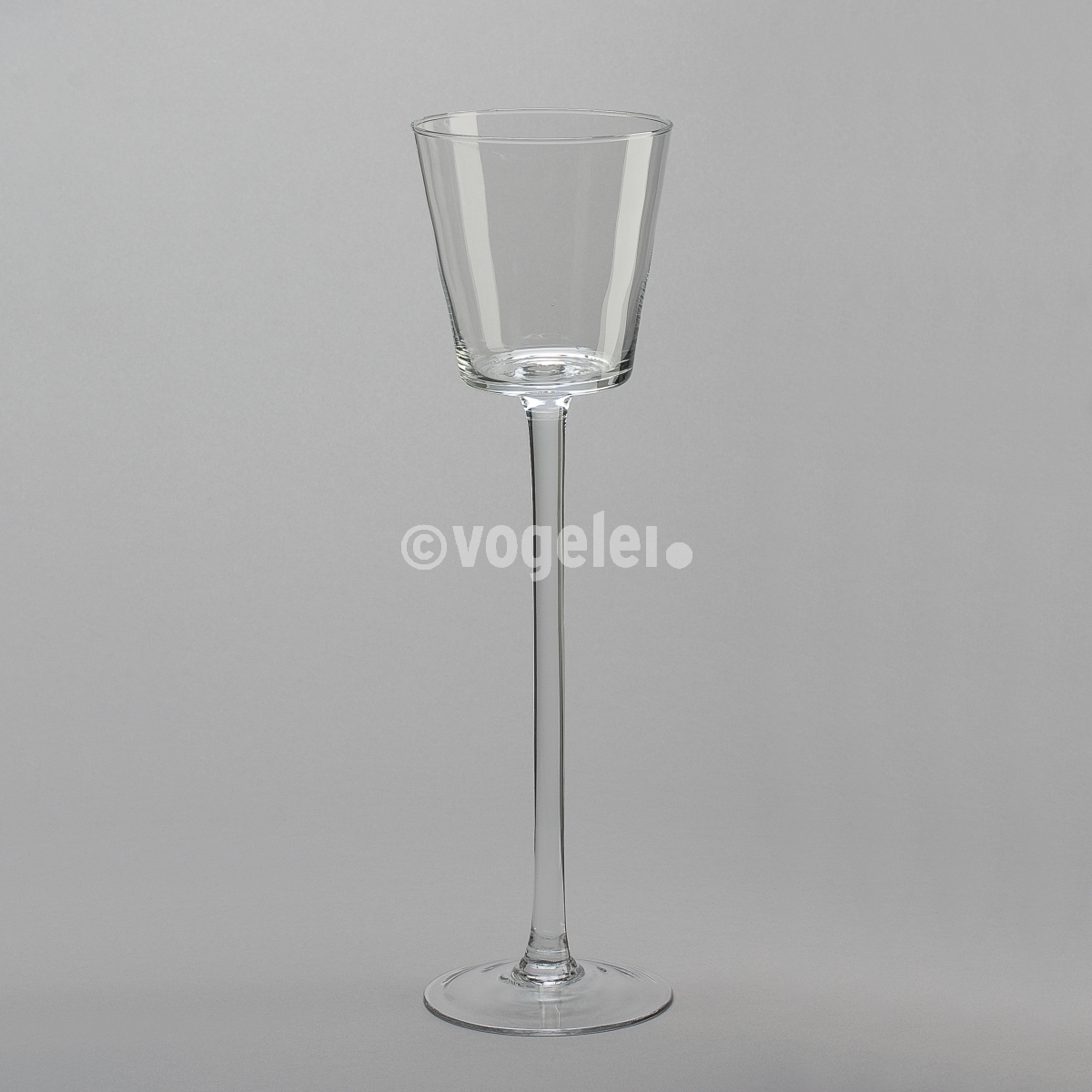 Stielglas Gala mittel, H 40 cm, Klar