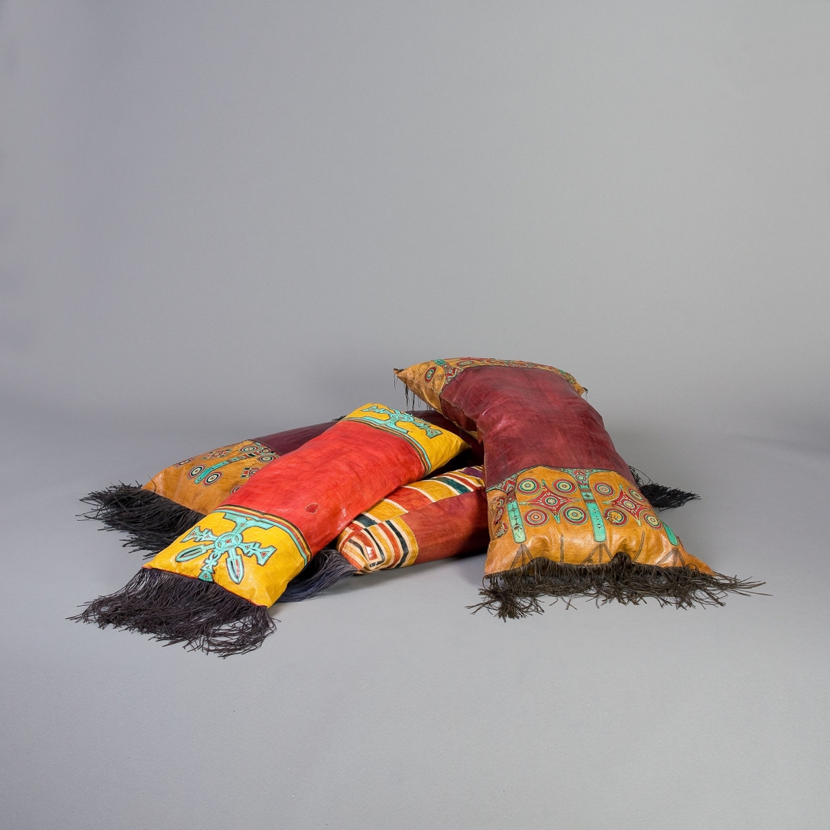 Kissen Tuareg, ca. 95 x 36 cm, mit Füllung, Bunt;