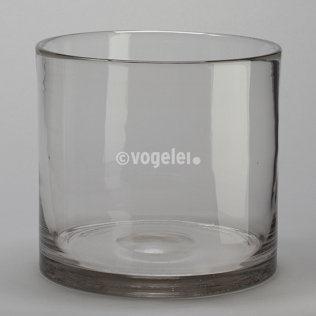 Glaszylinder Lounge, gross, H 27 x D 27 cm, Klar