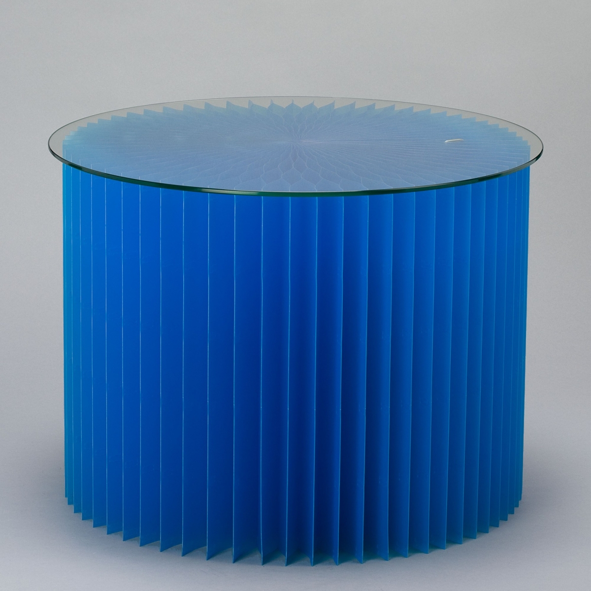 Hocker "Rush",  D 55 x H 43, Blau;