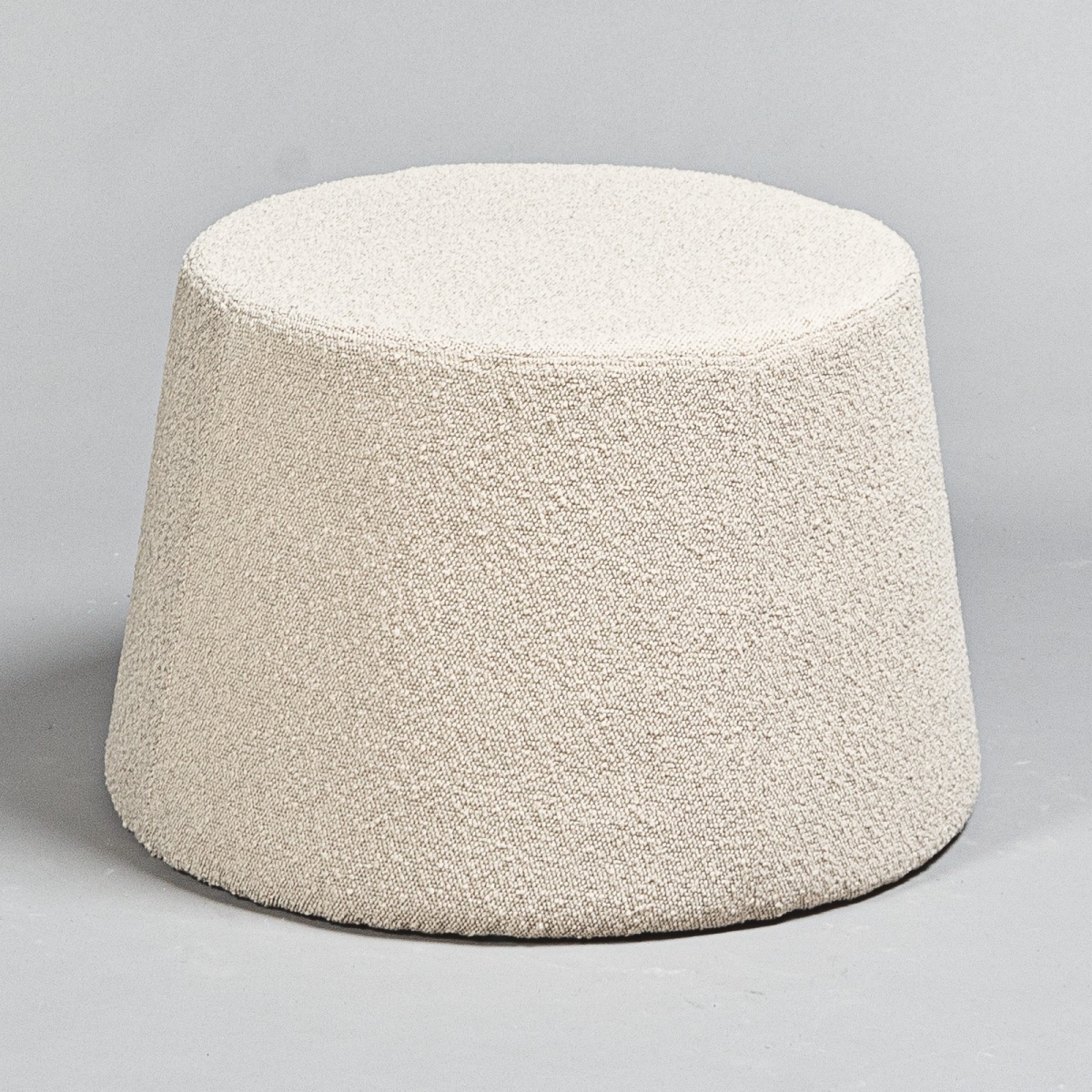 Hocker LAURYN,  D 59 x H 38, Crème;