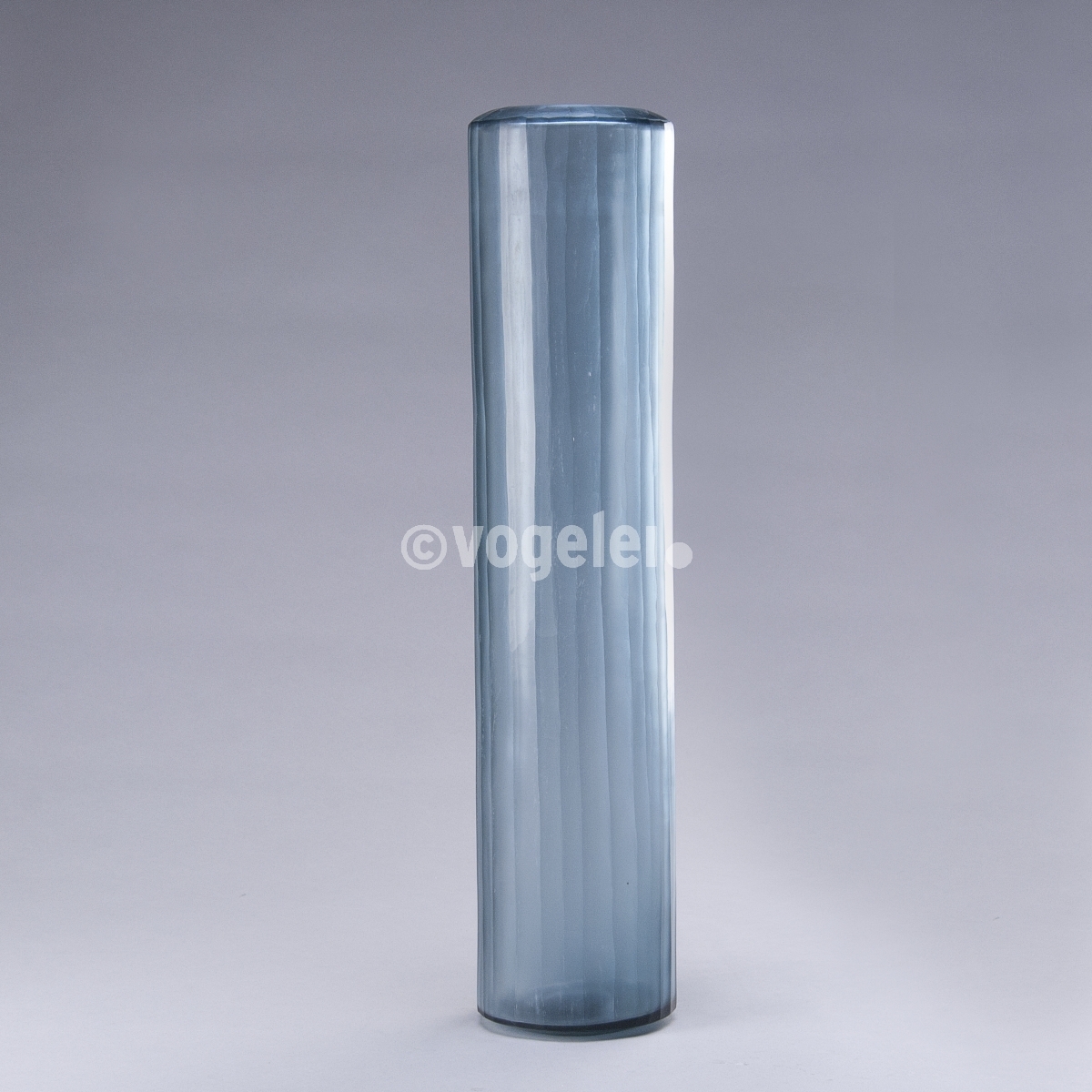 Vase Omar XL, H 60 x 14 x 12 cm, Indigo