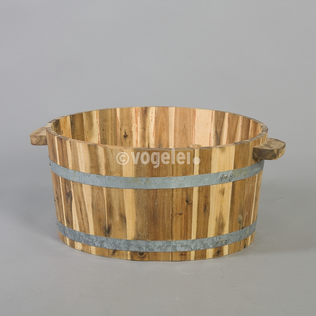 Holzwanne, D 55 cm, Natur