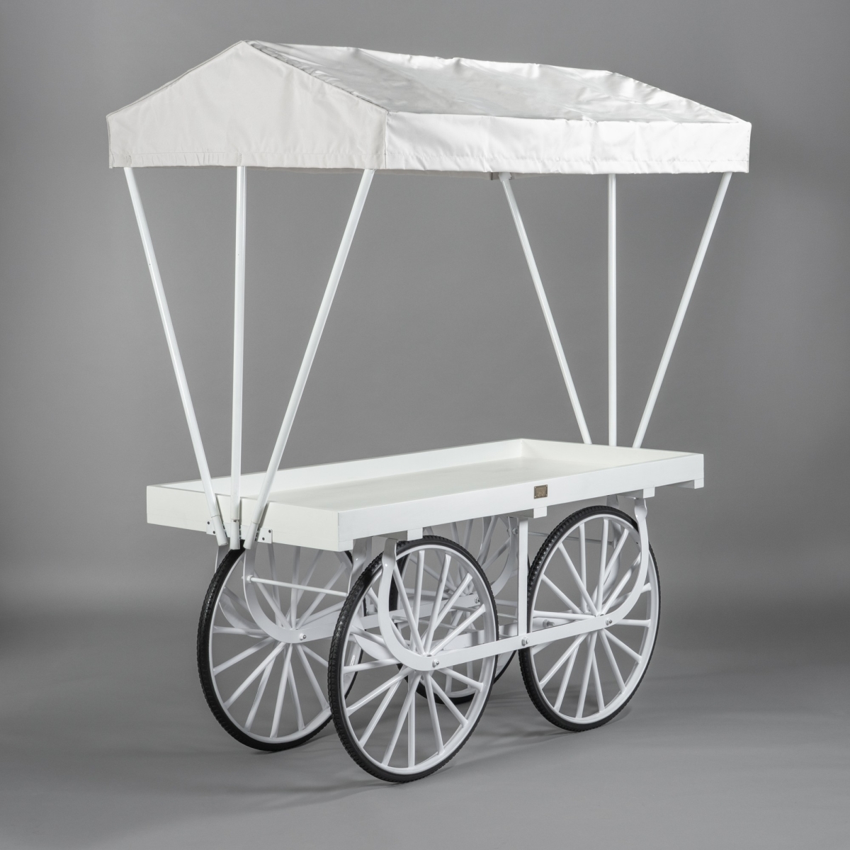 Marktwagen, H 205 x B 175 x T 104 cm, Weiss;