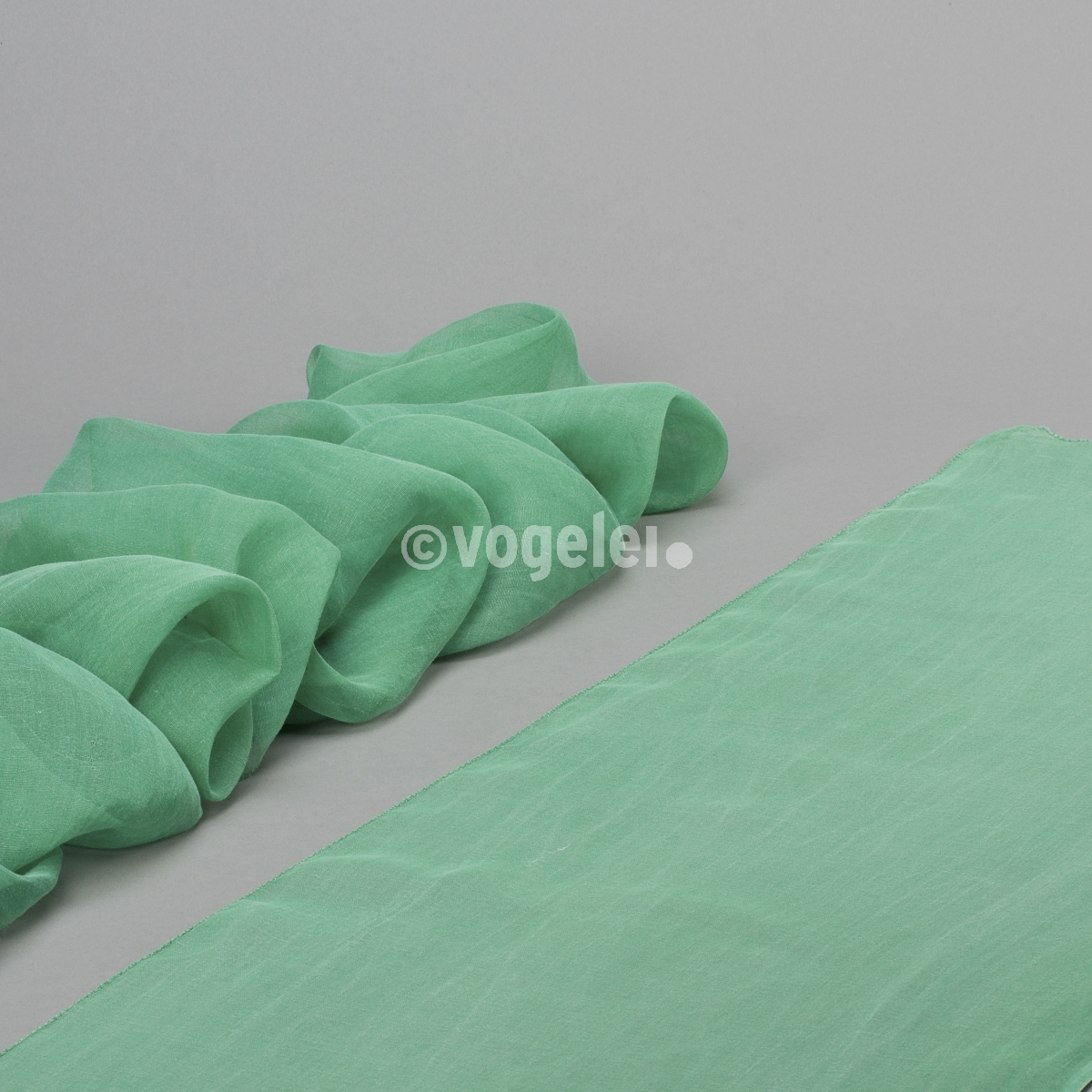 Organdy 350, BW, ca. L 350 x B 40 cm, Burnt Green