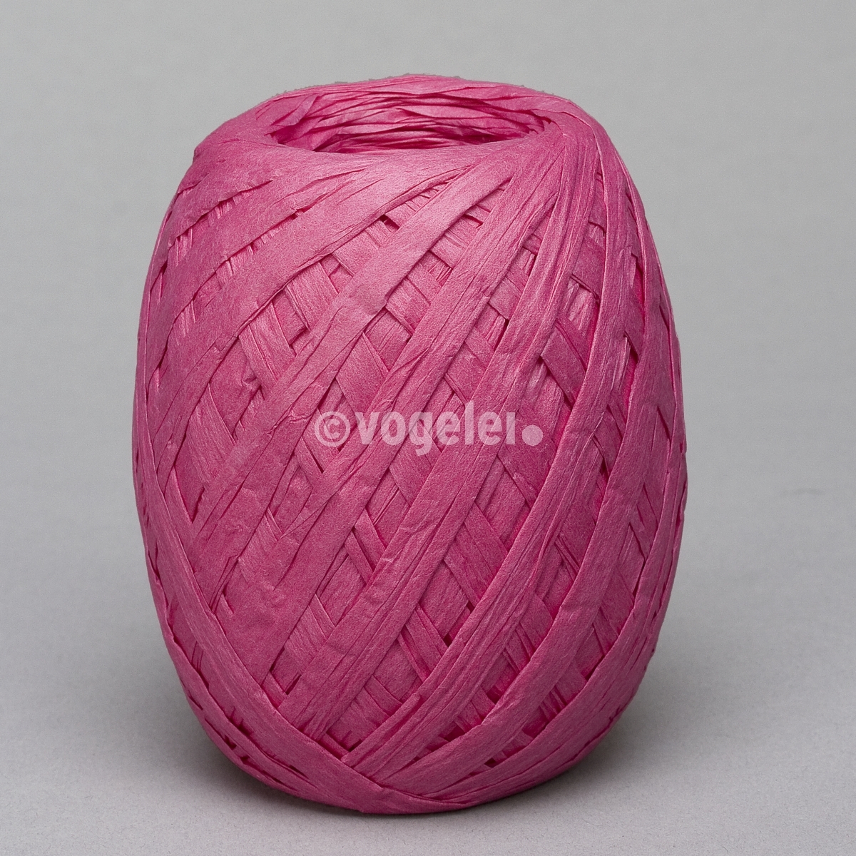 Raffia, Papier, L 45,5 m, Pink