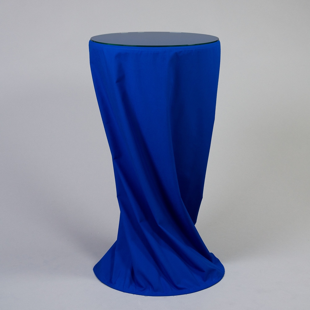 Husse Stehtisch D 60 cm, NTCS, bodenlang, Blau;