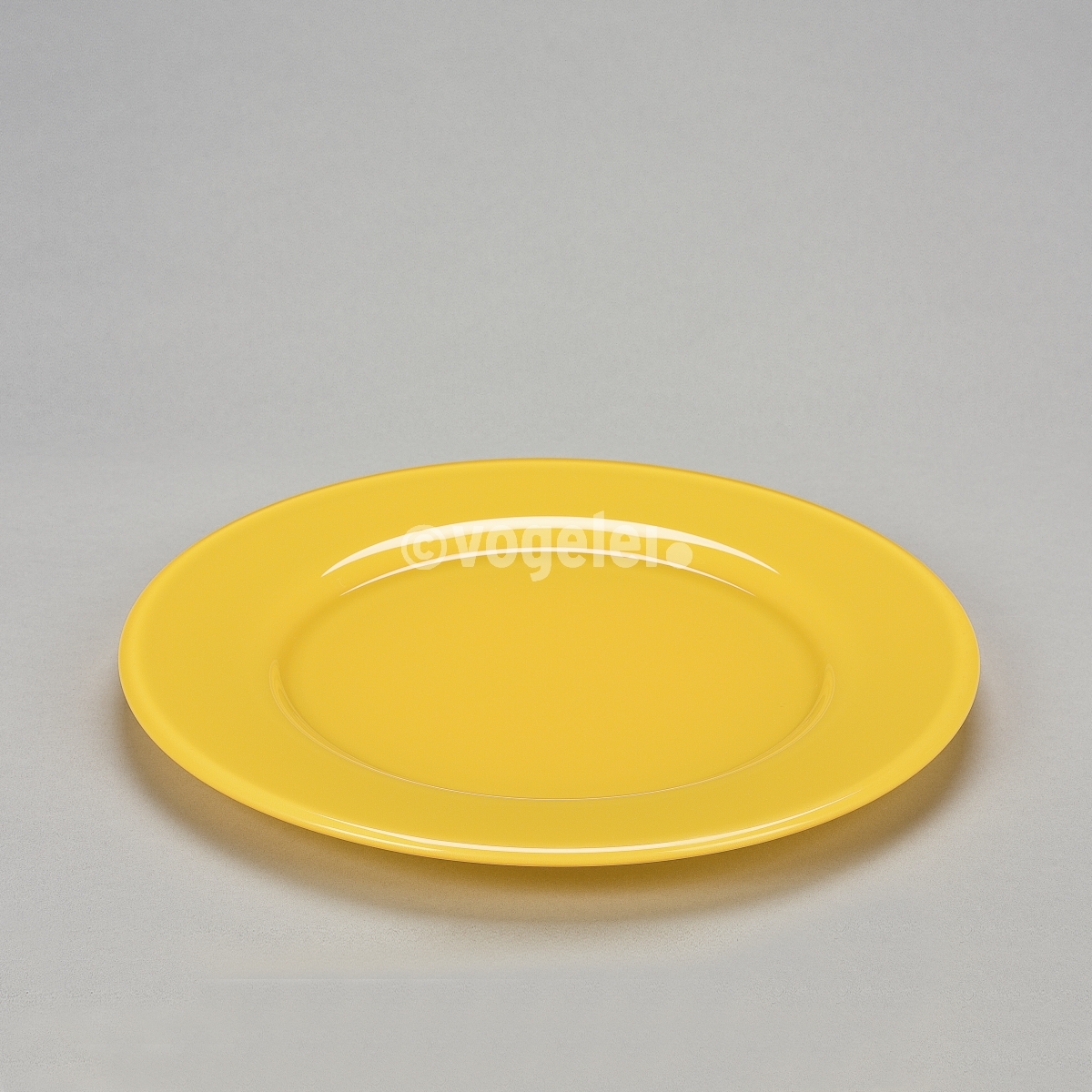 Love Plate XL, Glas, D 36 cm, Sunshine