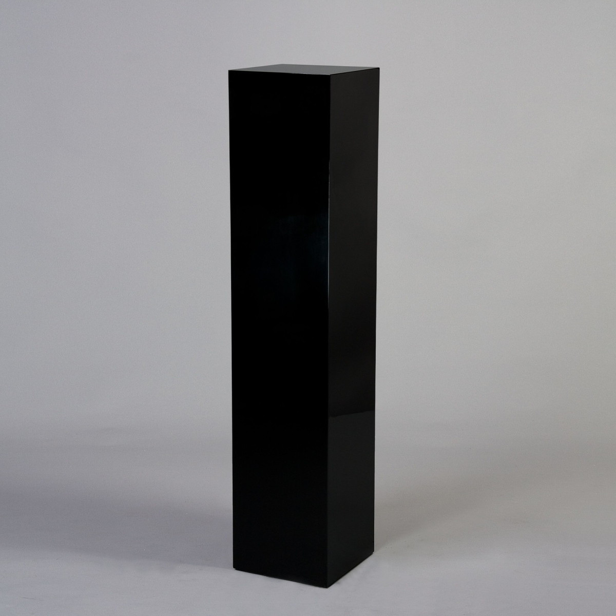 Säule Lack, H 140 x 30 x 30 cm, Schwarz;