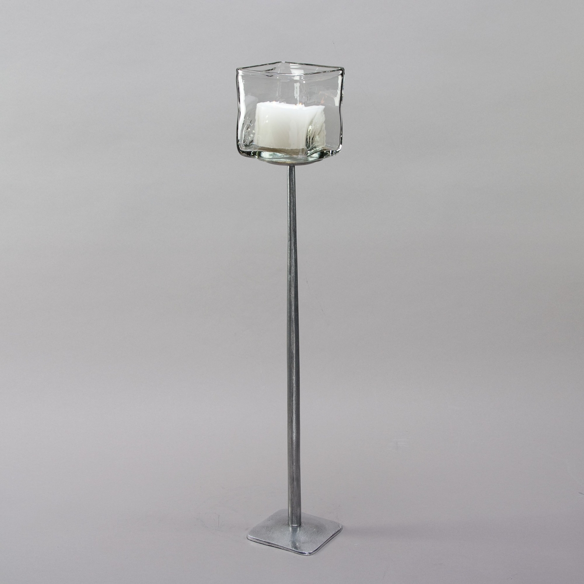Objektständer Alu groß, H 74 cm, Natur;