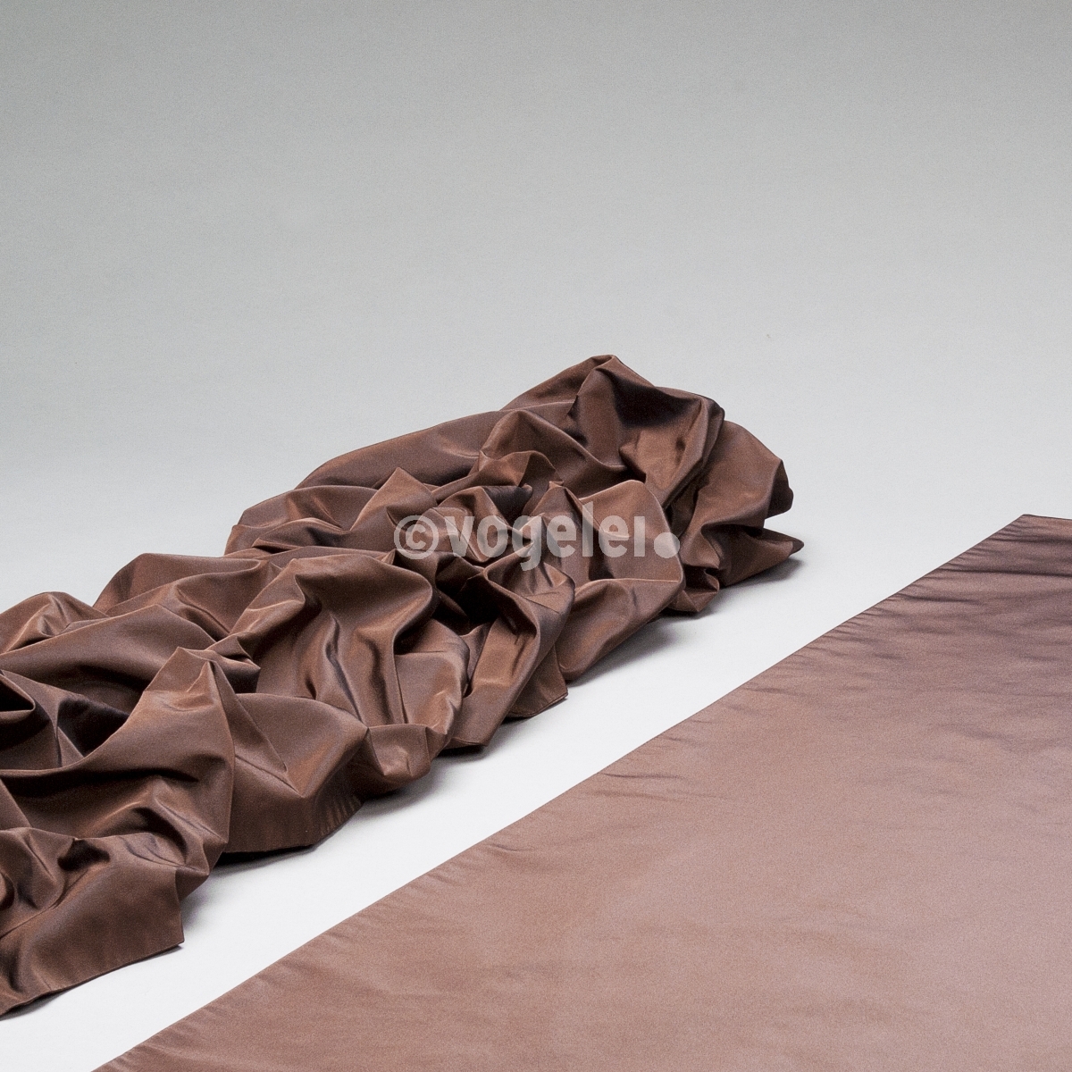 Tischdrapierung Saba, L 200 x B 60 cm, Chocolate