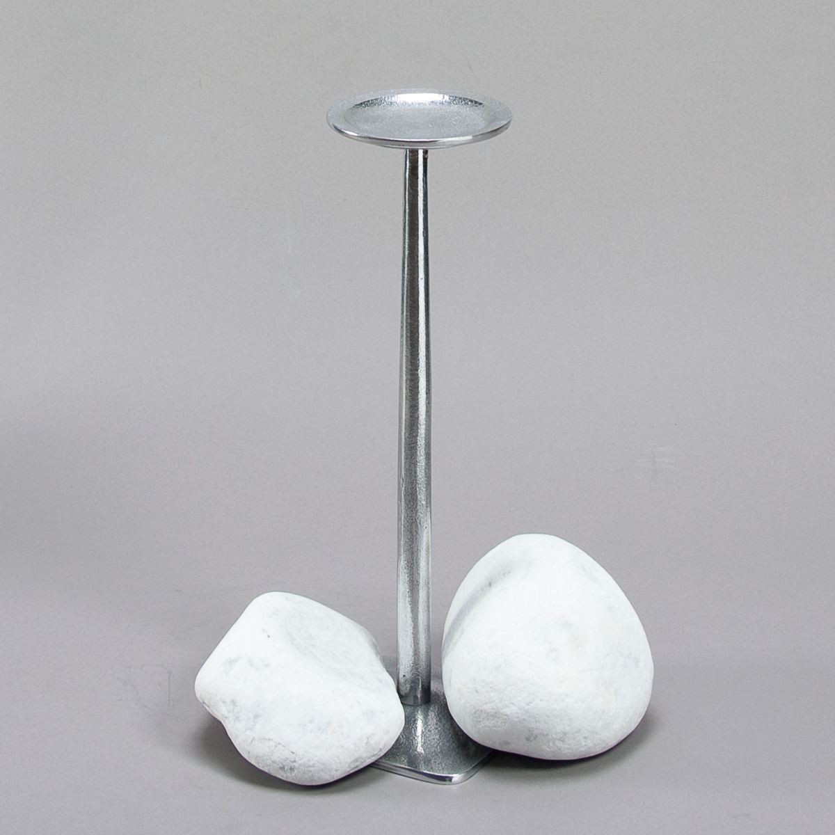 Objektständer Alu klein, H 40 cm, Natur;