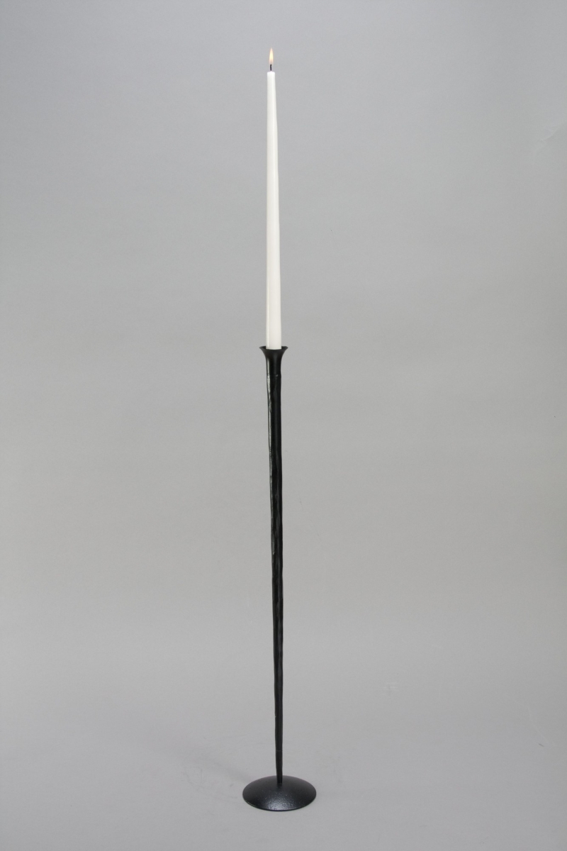 Leuchter "Nero", Eisen, H 75 cm, Schwarz;