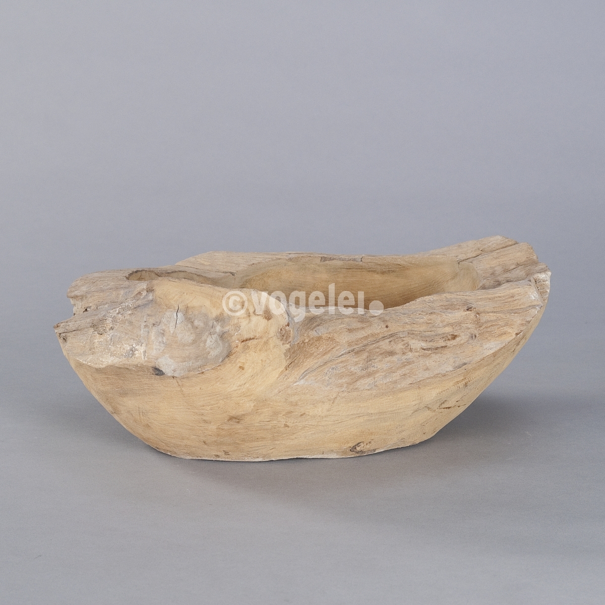 Schale, Holz, ca. D 40 x H 20 cm, Natur