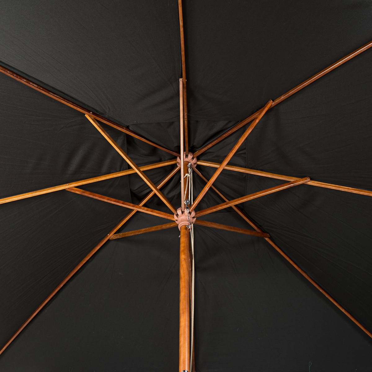 Sonnenschirm "Premium", 300 x 300 cm, Schwarz;