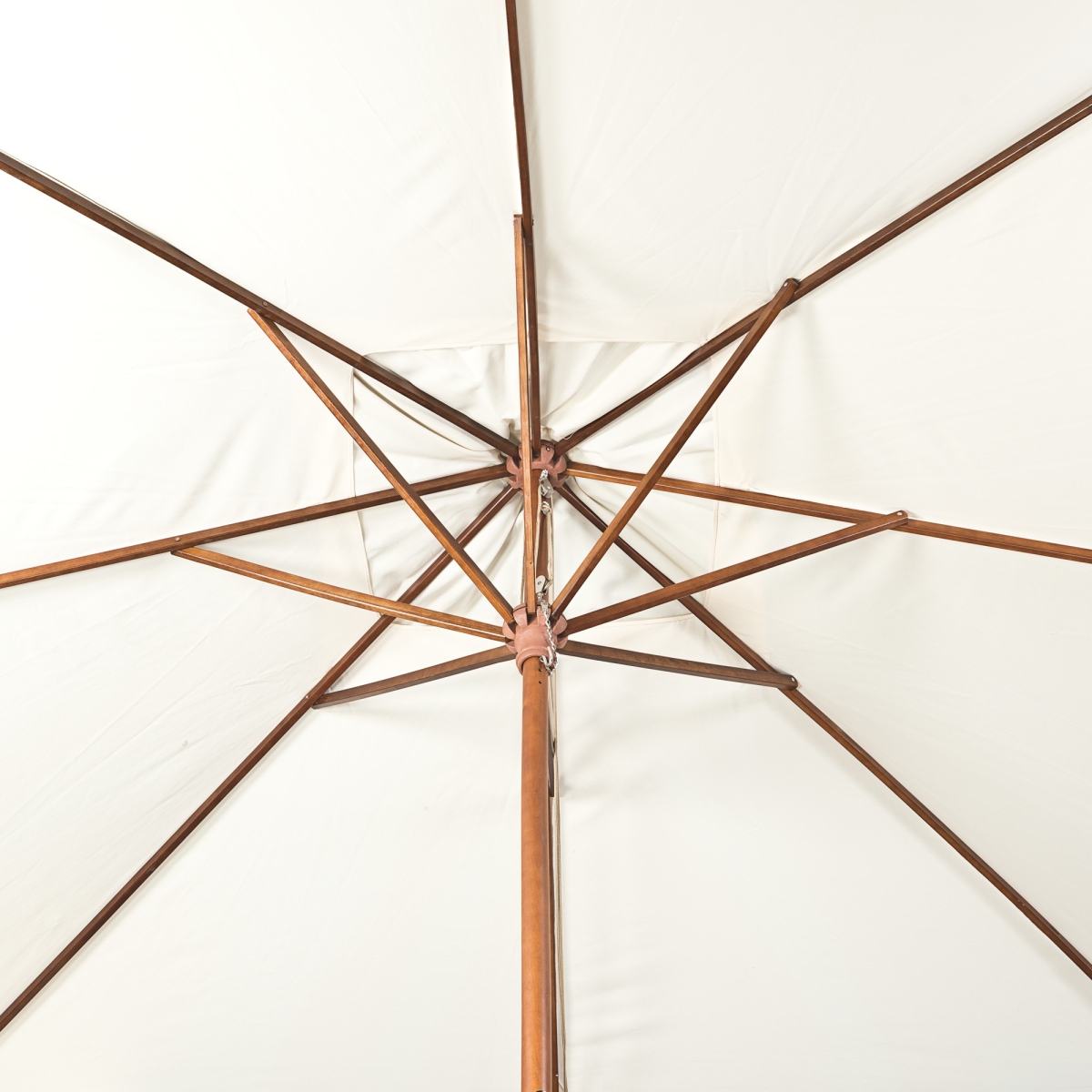 Sonnenschirm "Premium", 300 x 300 cm, Weiss;