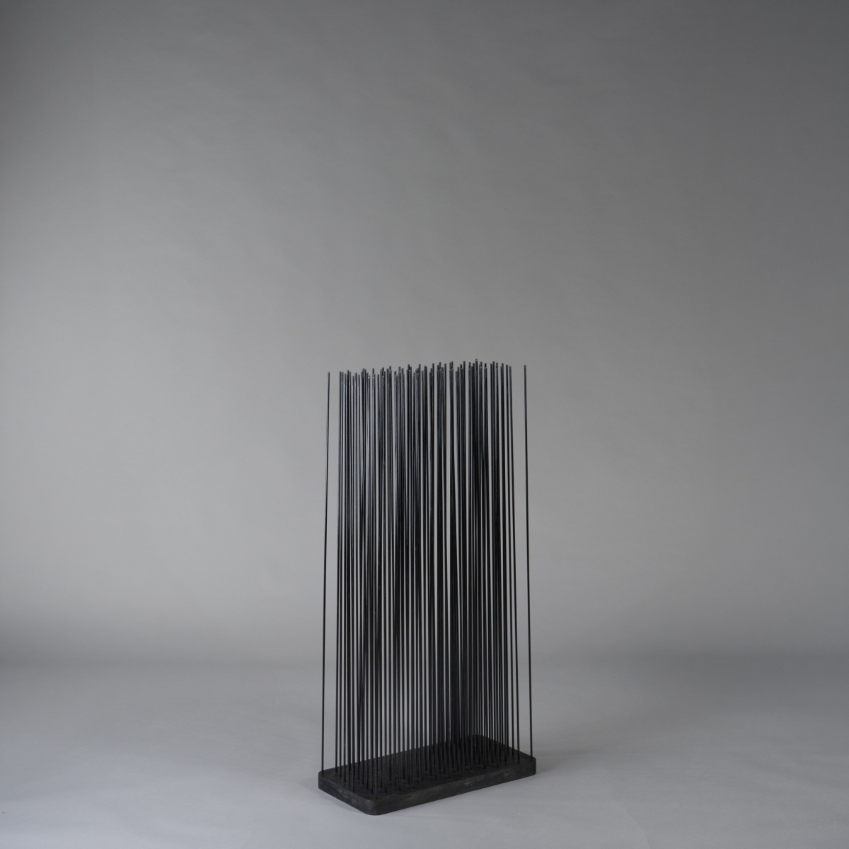 Paravent STICKS, Glasfaserstäbe, H 120, Schwarz;