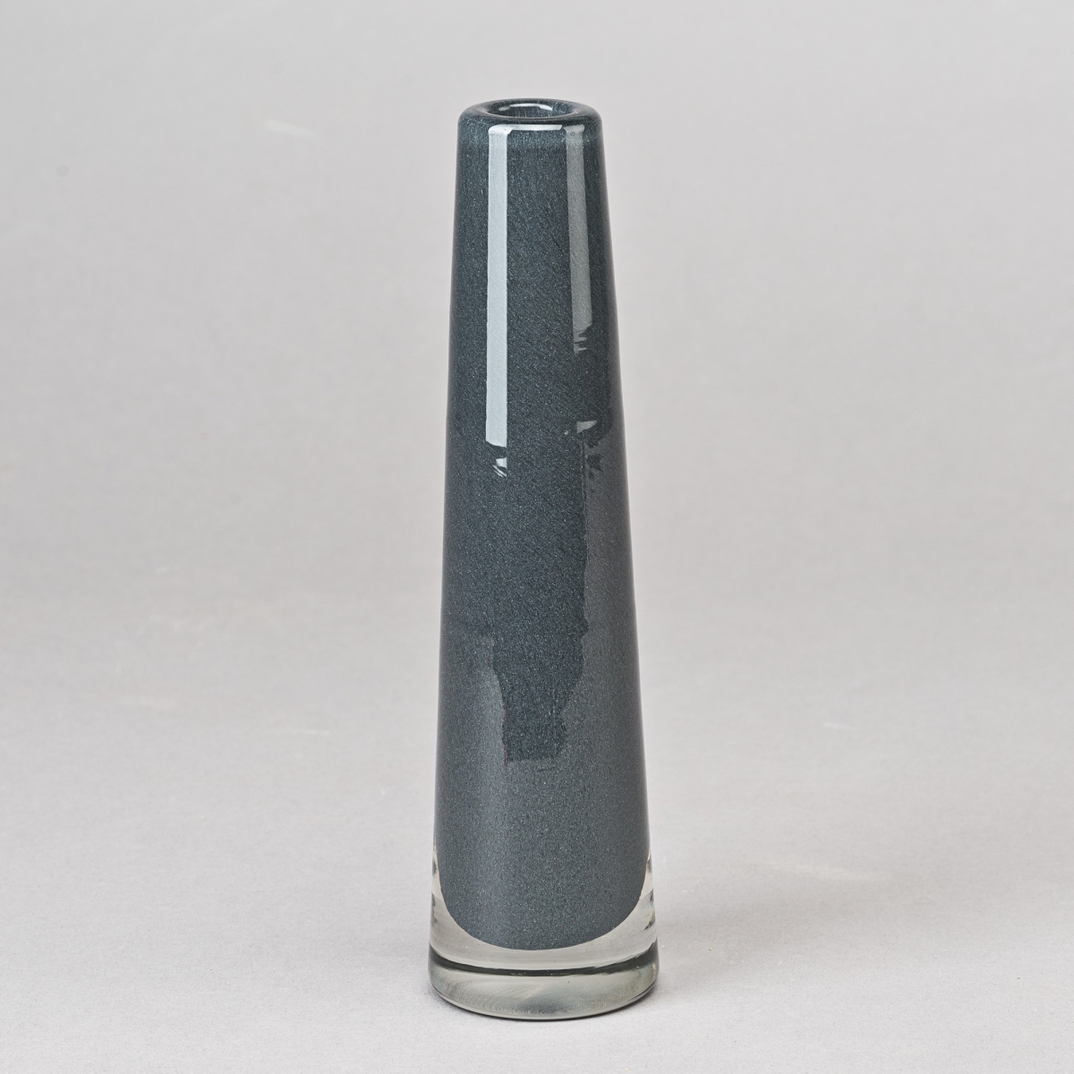 Vase SOLIFLEUR, H 21 x D 5,5 cm, Ash Grey;