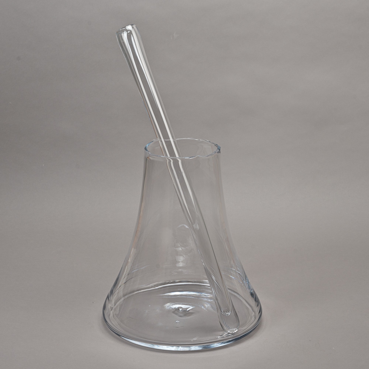 Phiole SIDONIA M, ca. L 70 x D 4 cm, Glas, Klar;