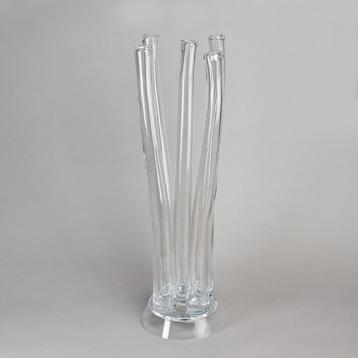 Vase JOKE L, ca. H 80 x D 34 cm, Glas, Klar;