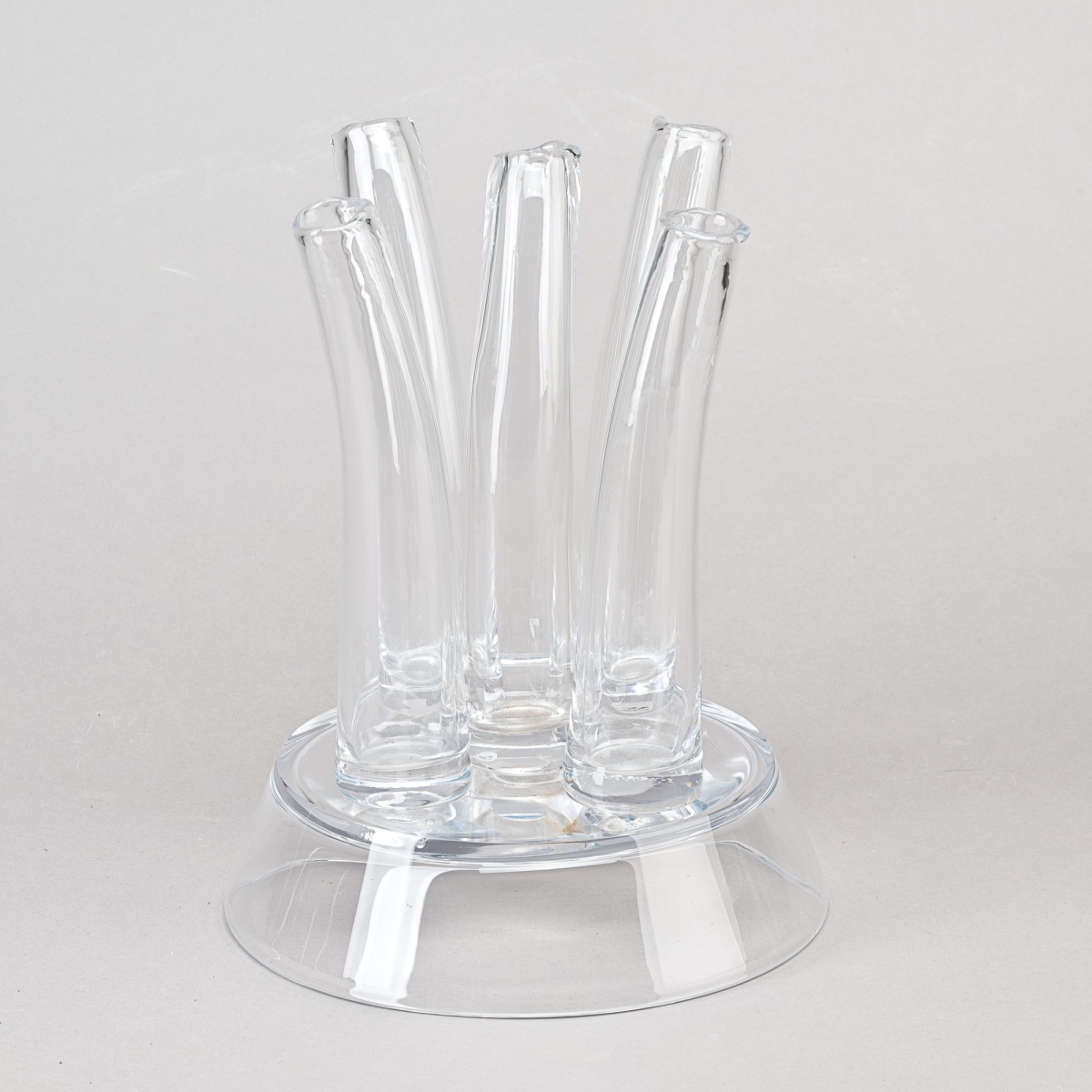 Vase JOKE S, ca. H 30 x D 28 cm, Glas, Klar;