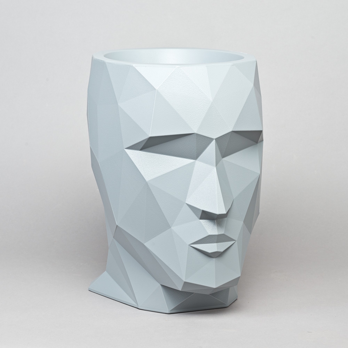 Pflanzgefäss ADAN, H 42 x B 30 cm, Grau;