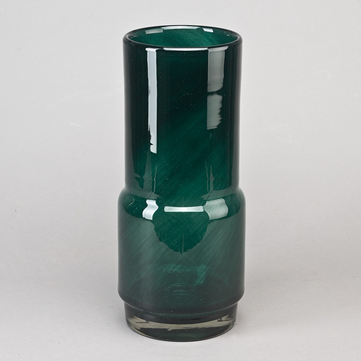 Vase FENN L, H 40 x D 17 cm, Darkgreen;