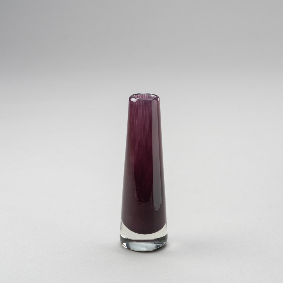 Vase SOLIFLEUR, H 15 x D 5,5 cm, Plum;