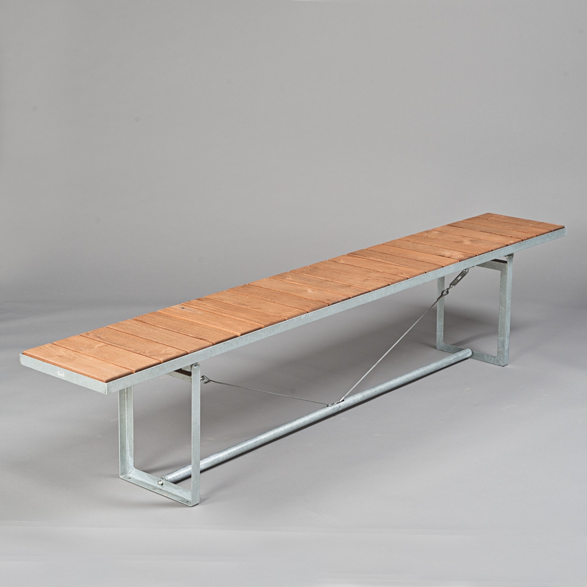 Bierbank ARCHITEKT, L 220 x B 35 x H 46 cm, Stahl/;