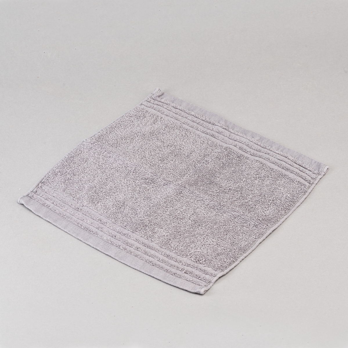 Gästehandtuch, 100% BW, 27 x 27 cm, Grau;