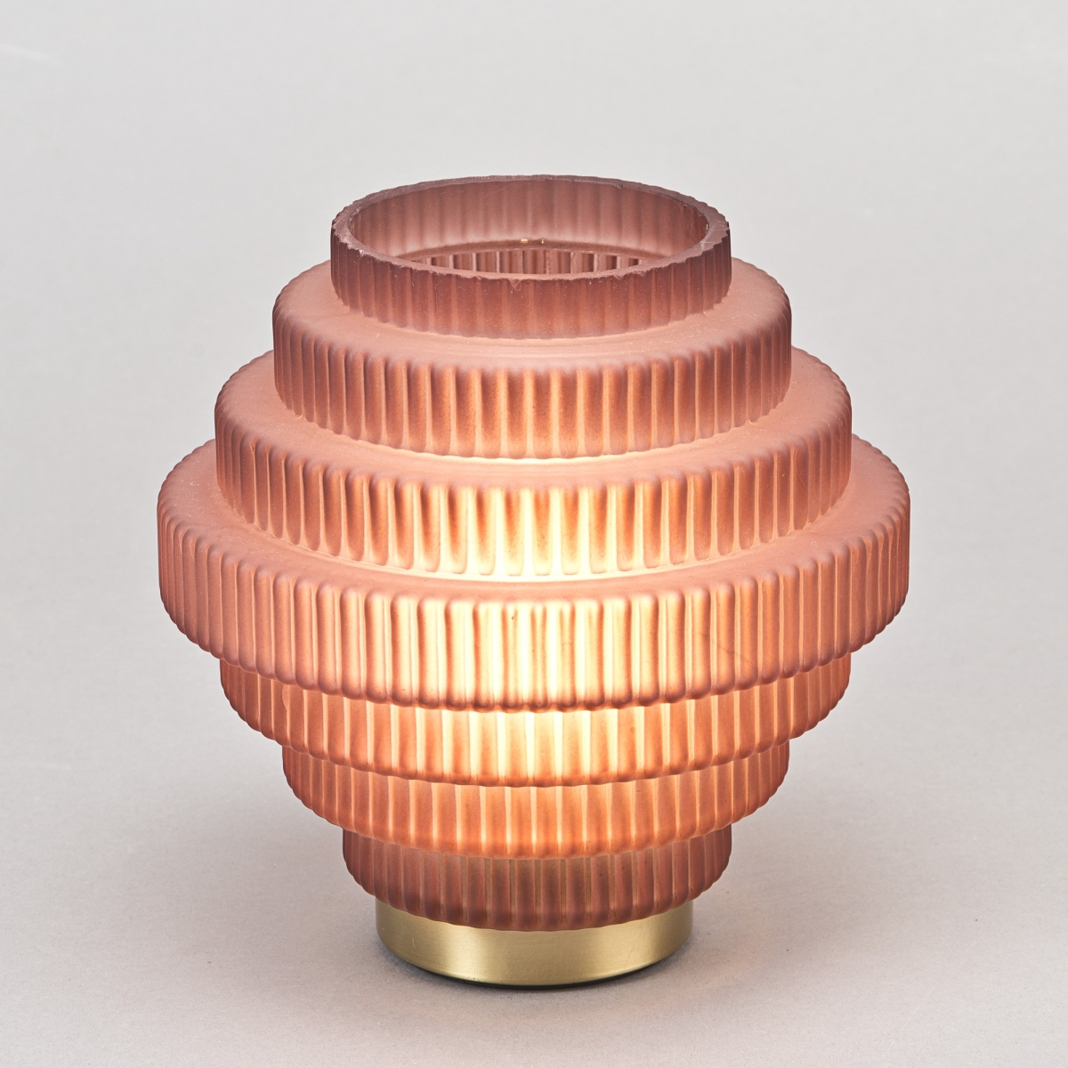LED Tischleuchte Lizzy S, H 17 x D 17cm, Rot;
