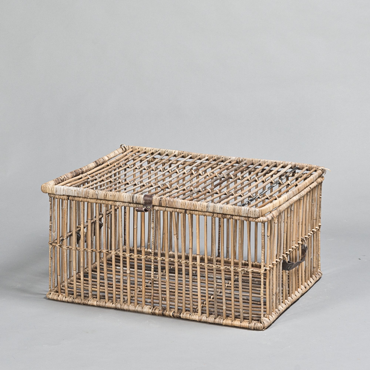 Rattankoffer L, L 77 x B 57 x H 39 cm, Natur;