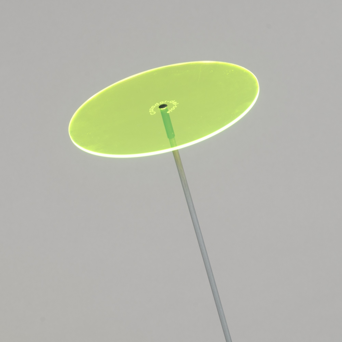 CAZADOR-DEL-SOL UNO, D 20 cm, Acrylglas, Grün;